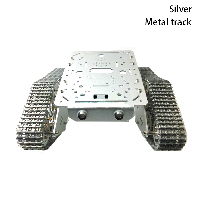 Robot Arm Kit - Metal 2WD Tank Chassis with Plastic