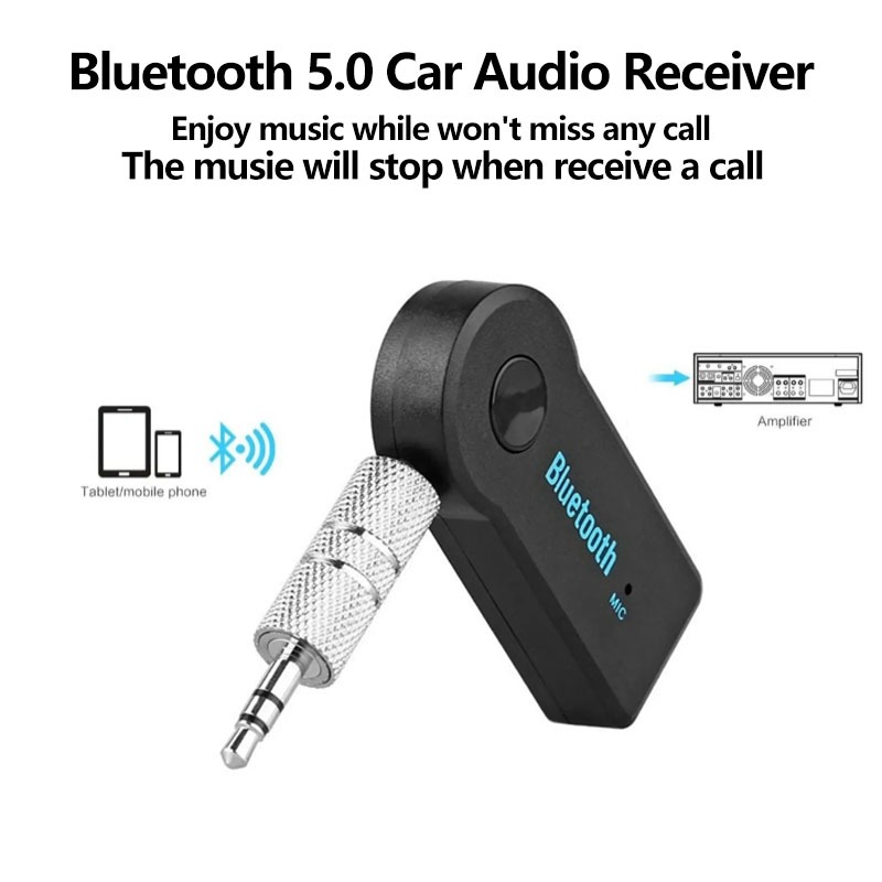 Robot Bluetooth Car - 2‑in‑1 Bluetooth 5.0 Wireless Receiver Transmitter