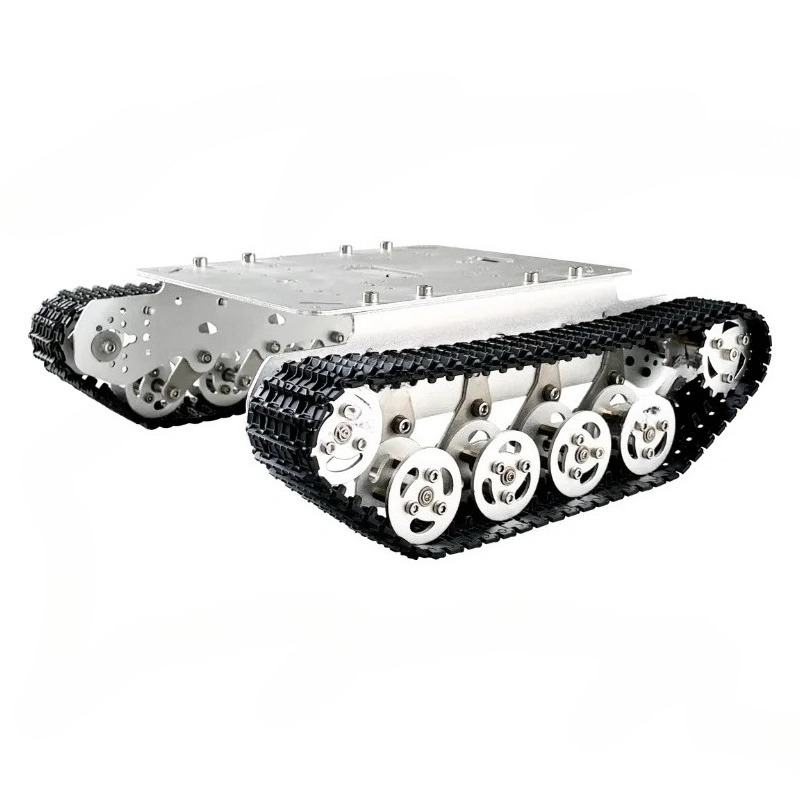 Tracked Robot Chassis - Intelligent Chassis With Motor Track Car
