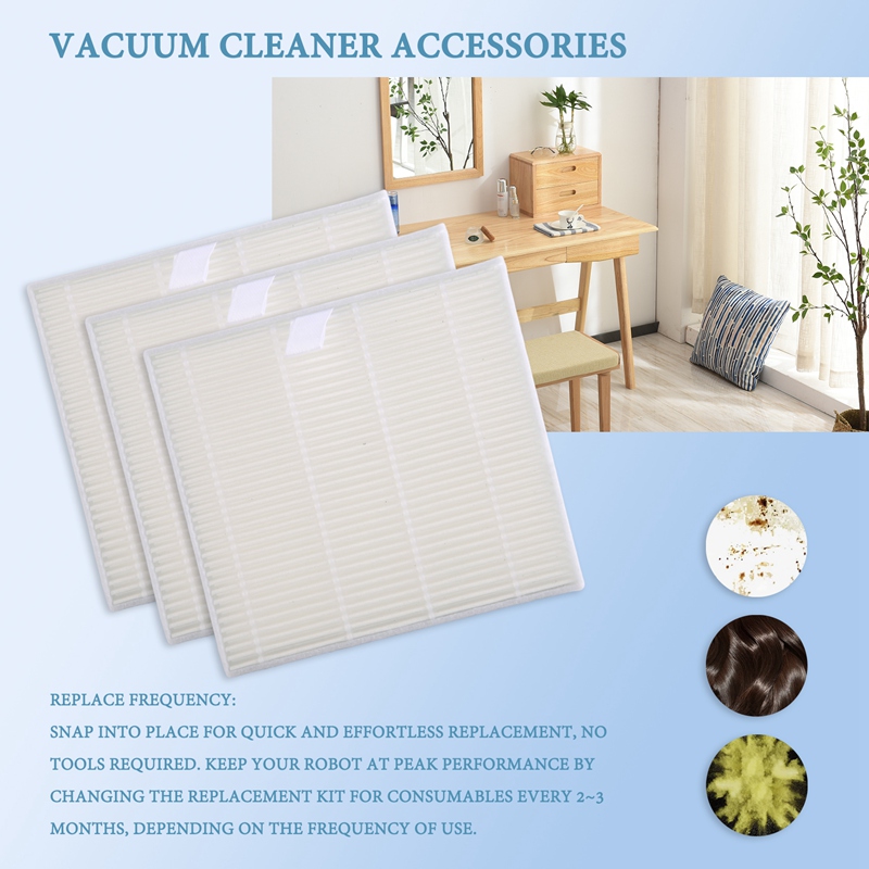 ●Replacement Filter Brush Wipe - Robot Vacuum review and price