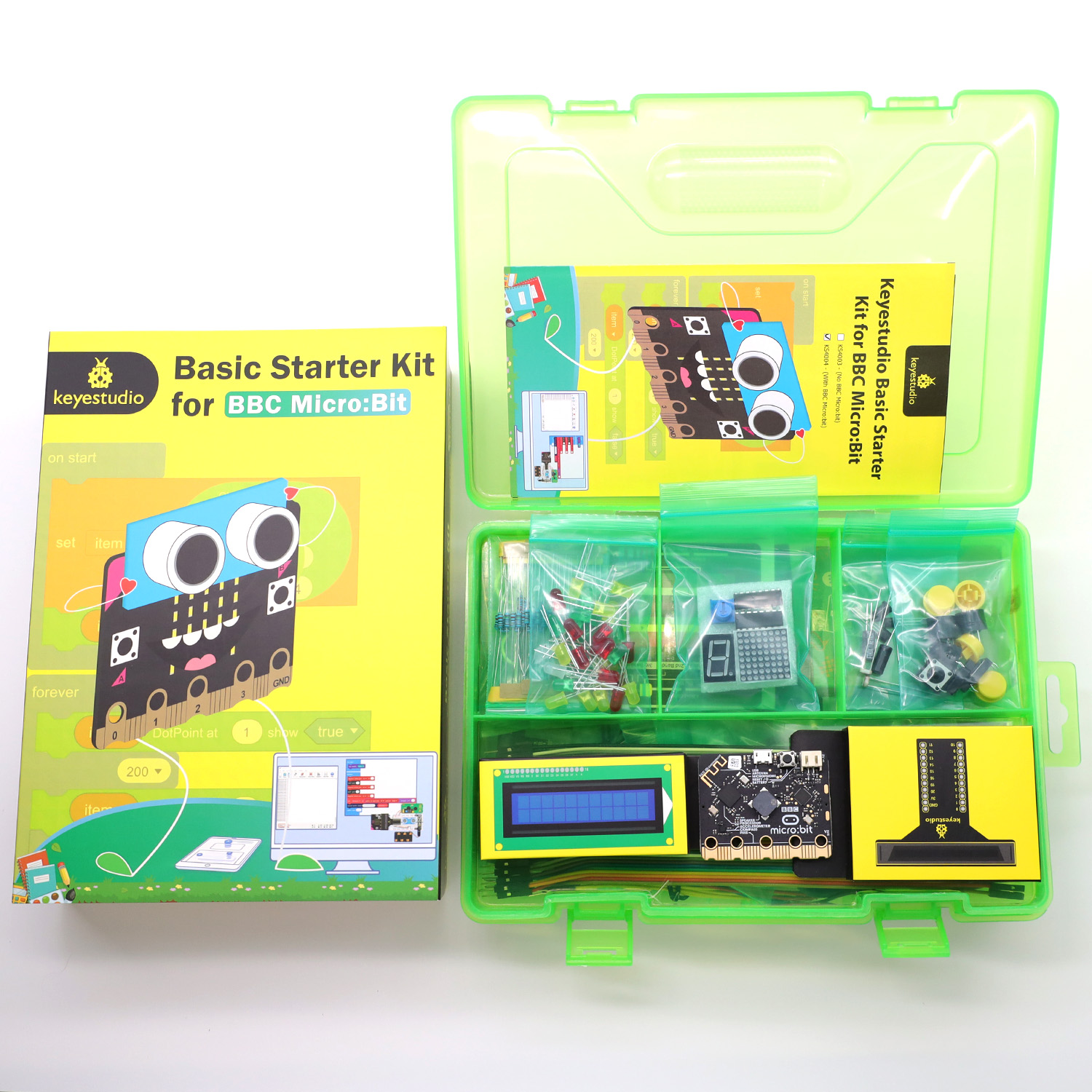 KEYESTUDIO Micro:bit V2 Basic  - Microbit Robot review and price
