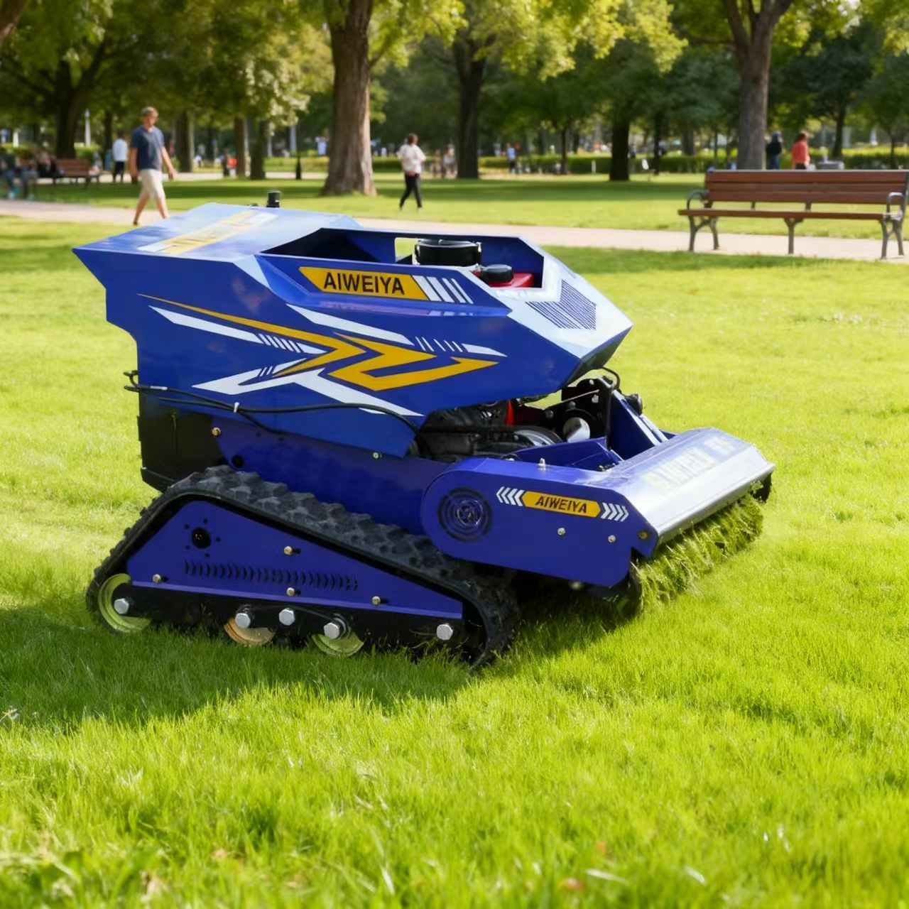 Customized Petrol Lawn Mower A - Robot Chassis review and price