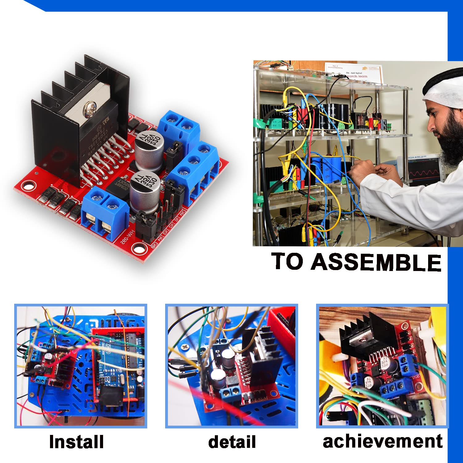 L298N Motor Drive Controller B - Motor Driver L298N review and price
