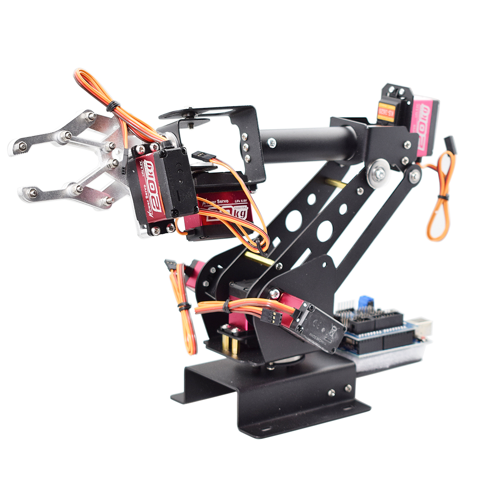Ps2 Control 6 DOF Robotic Arm  - Robot Arm Kit review and price
