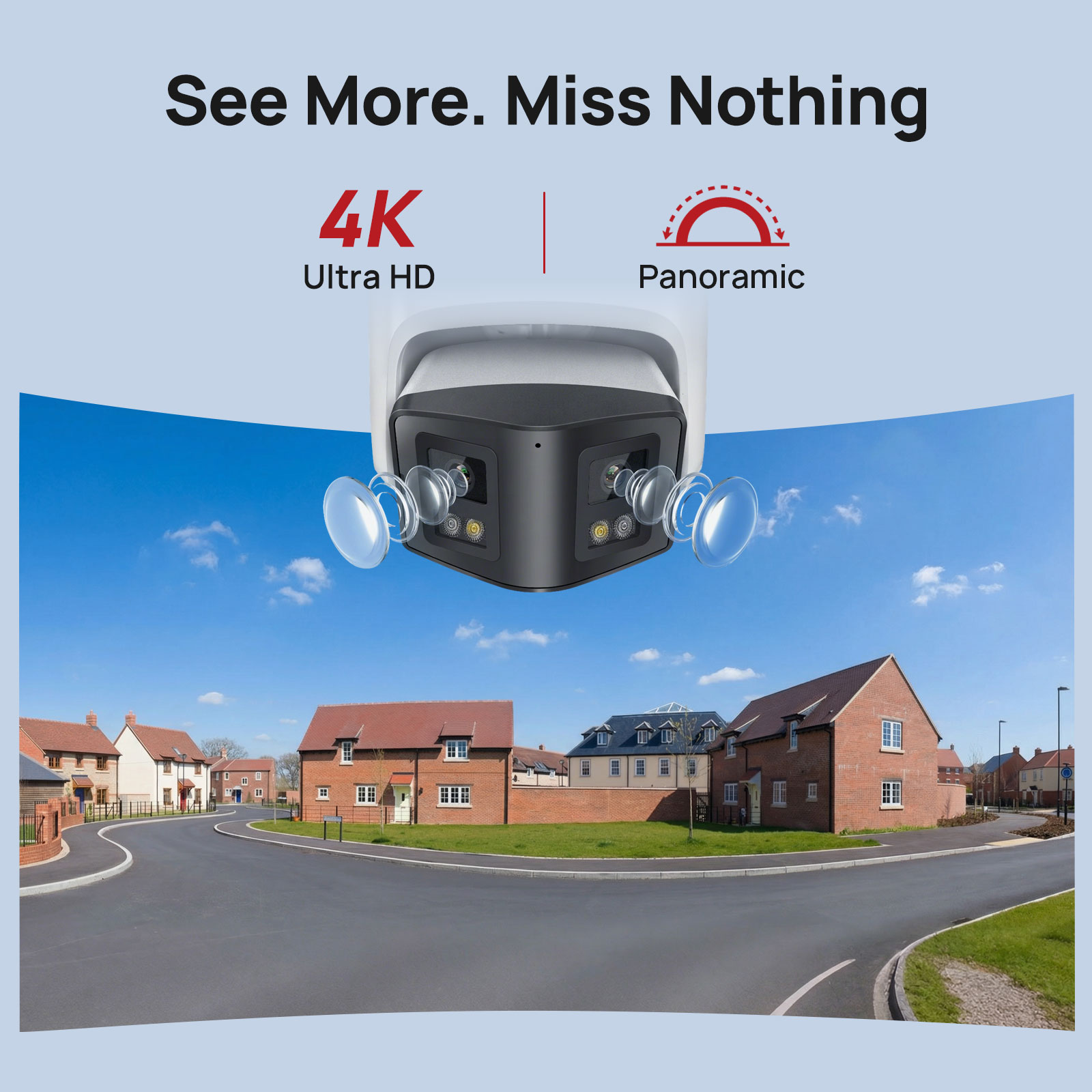 Vikylin 8MP Panoramic Smart Du - Pan Tilt Bracket review and price