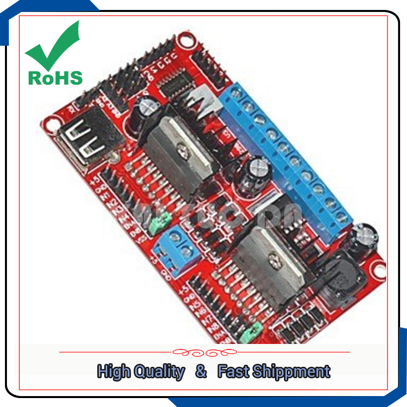 L298N V3 / four 4 DC stepper m - Motor Driver L298N review and price