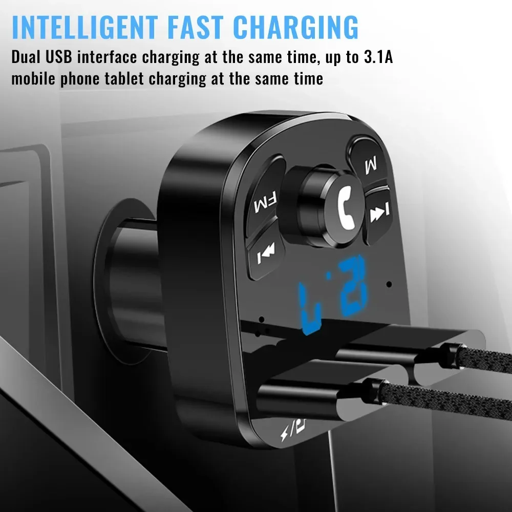 Car Handsfree Bluetooth5.0 FM  - Robot Bluetooth Car review and price