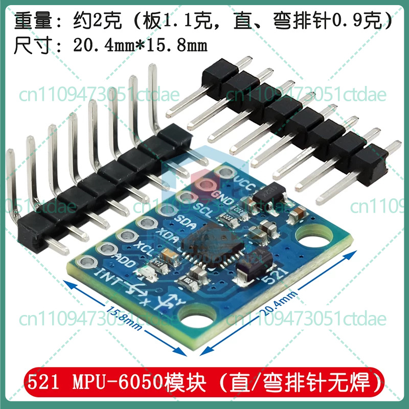 5-25pcs For GY-521 MPU6050 6DO - Accelerometer Mpu6050 review and price
