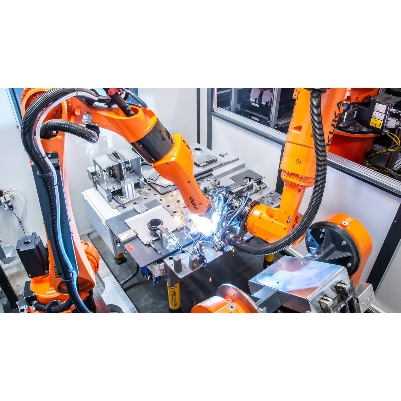 6 Axis Robot Arm System PLC Mo - Robot Arm Metal review and price