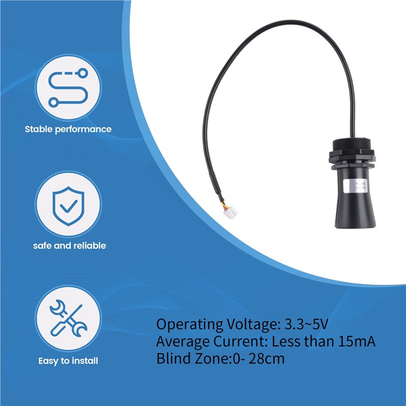 Hot sale High Accuracy Waterpr - Ultrasonic Distance Sensor review and price