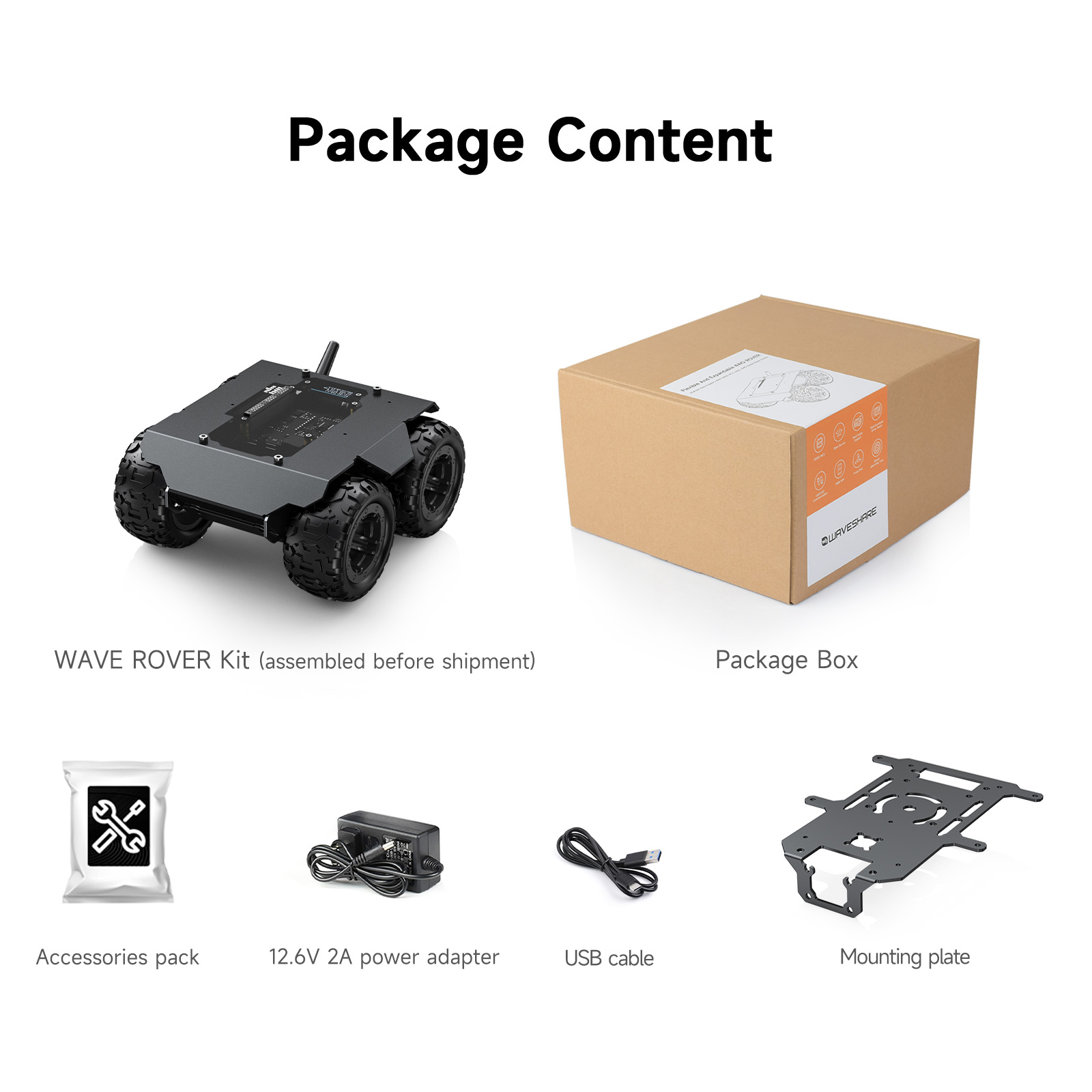 Waveshare WAVE ROVER Flexible  - Robot Chassis review and price