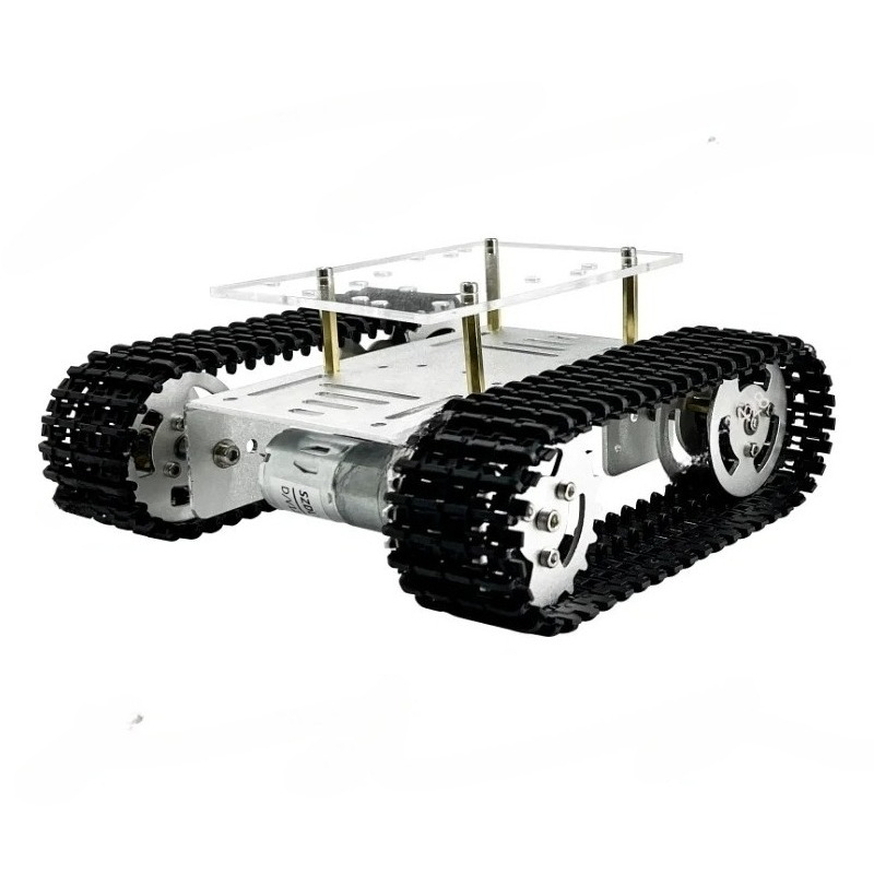 Intelligent Chassis With Motor - Tracked Robot Chassis review and price