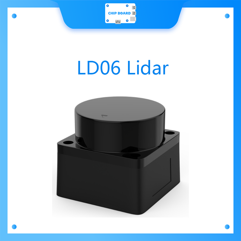 LD06 Lidar portable 360 degree - Ros Robot review and price