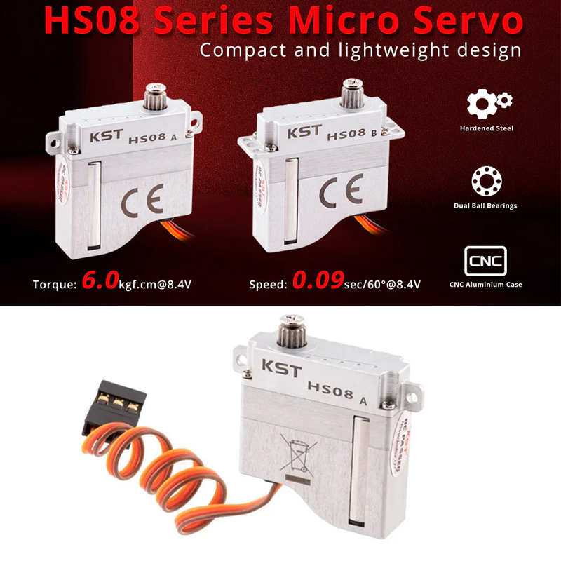 KST HS08A / HS08B HV Digital M - Micro Servo review and price