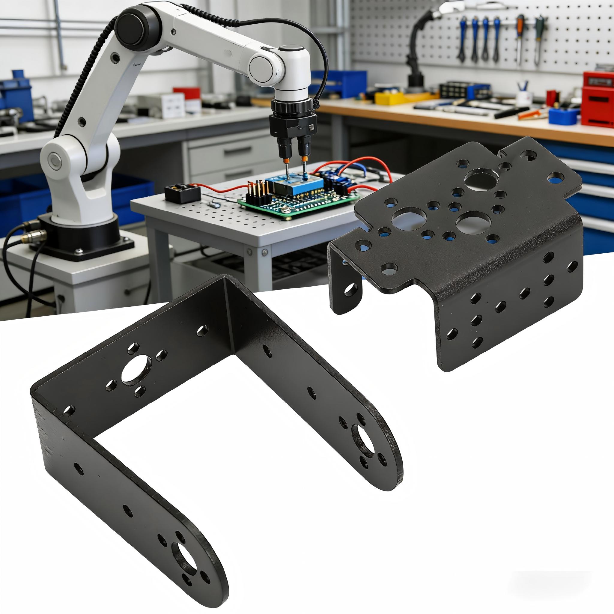 MG995 MG996R Servo Motor Brack - Pan Tilt Bracket review and price